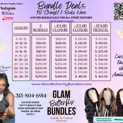 Glam Butterfly Bundles