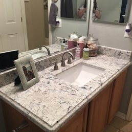 2cm granite with 4cm ogee edging 2cm granite with 4cm ogee edging