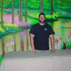 Beach Therapeutics Massage & Spa - One of our massage rooms and well educated therapist.