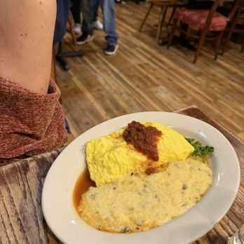 Lucile's Creole Cafe - Omelette with grits - Cajun/Creole Near Me - Denver, Colorado