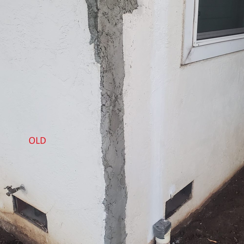 Huitron Lath And Plastering - Original bad patch. - Stucco Services Near Me Huitron Lath And Plastering - Original bad patch. - Stucco Services Near Me