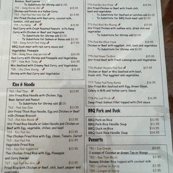 Phuket Royal - Menu - Thai Near Me - Ottawa, Ontario Phuket Royal - Menu - Thai Near Me - Ottawa, Ontario