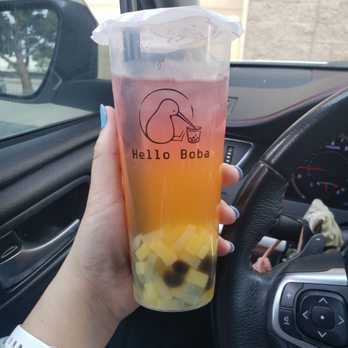 Hello Boba - Butterfly Mango - Coffee & Tea Near Me - El Monte, California Hello Boba - Butterfly Mango - Coffee & Tea Near Me - El Monte, California