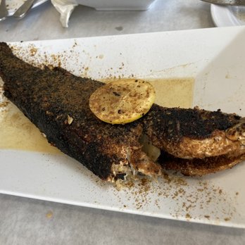 Abuqir Seafood - Blackened branzino. - Mediterranean Near Me - Astoria, New York