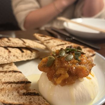 O Sea - Burrata Cheese with Honeynut Jam, a must!! We ended up ordering another one. - Seafood Near Me - Orange, California O Sea - Burrata Cheese with Honeynut Jam, a must!! We ended up ordering another one. - Seafood Near Me - Orange, California