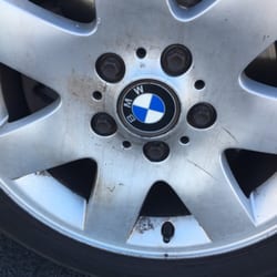 Shell - This is what it looks like when you pay extra for the wheel wash.