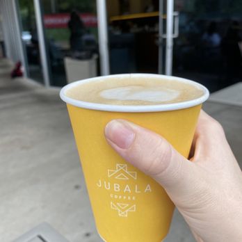 Jubala Coffee - Vanilla Latte with Oat Milk - Coffee & Tea Near Me - Raleigh, North Carolina Jubala Coffee - Vanilla Latte with Oat Milk - Coffee & Tea Near Me - Raleigh, North Carolina