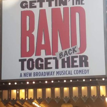 Gettin' The Band Back Together -  theater sign - Comedy Clubs Near Me - New York, New York