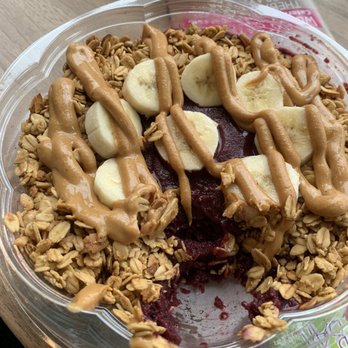 Baya Bar - Acai & Smoothie Shop - 3rd ave with peanut butter - Acai Bowls Near Me - Brooklyn, New York