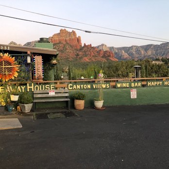 Hideaway House - Front entrance - Pizza Near Me - Sedona, Arizona