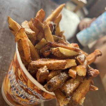 Thrasher's French Fries - fries in a paper cup - Fast Food Near Me - Ocean City, Maryland Thrasher's French Fries - fries in a paper cup - Fast Food Near Me - Ocean City, Maryland