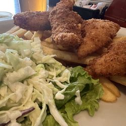 Panko fried flounder- hit the spot