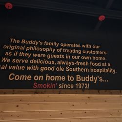 Buddy’s bar-b-q - Wall sign