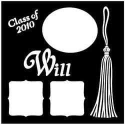 Crafts By the Sea - Grad - Personalize Name and Year