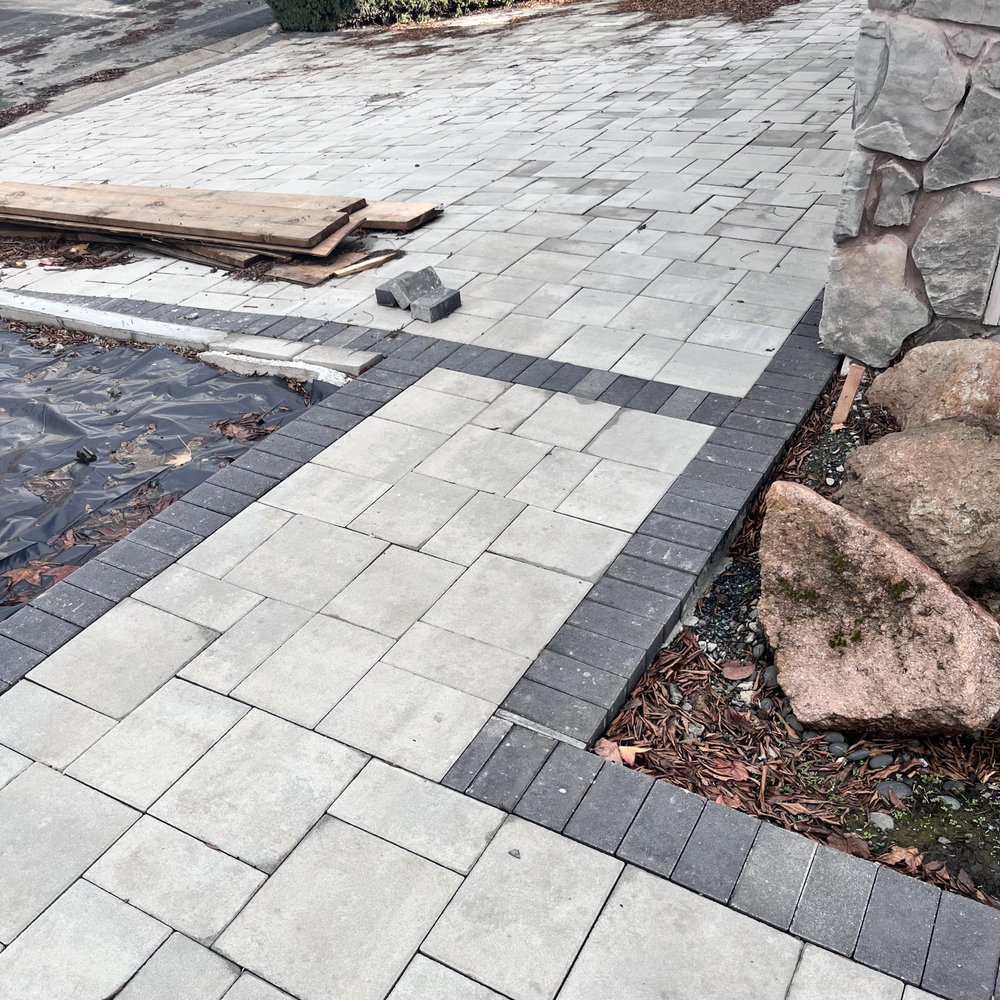 Justin’s Professional Landscaping - Showing protruding trip hazard capstone. - Landscaping Near Me - Fairfield, California Justin’s Professional Landscaping - Showing protruding trip hazard capstone. - Landscaping Near Me - Fairfield, California