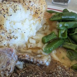 Jim's Truck Stop Skyline Cafe - Close up picture of the fresh Mashed potatoes