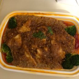 Pra Raam with Chicken Pra Raam with Chicken