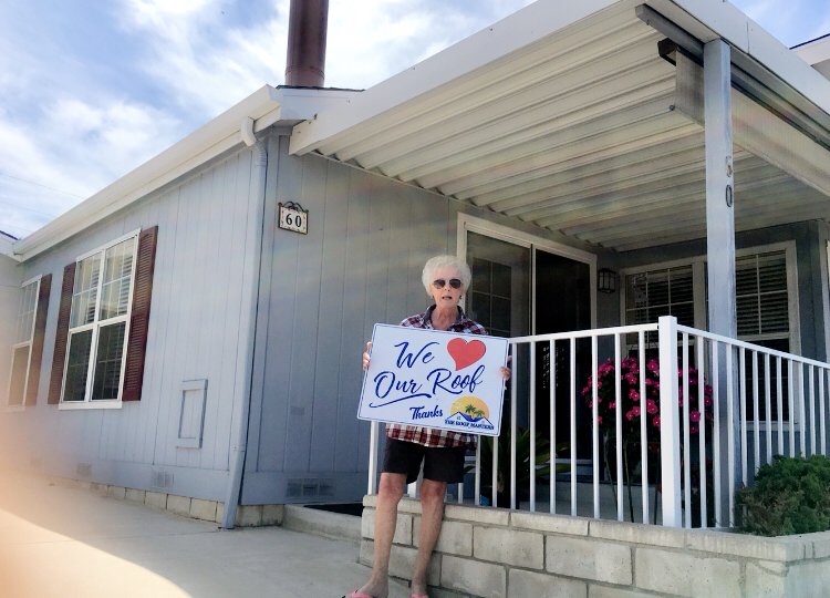 Slide of The Roof Masters