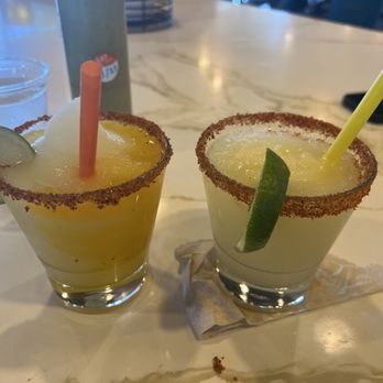 Buena Vida - Mango and regular margarita - Tacos Near Me - Fort Worth, Texas