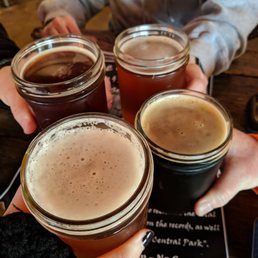 Cheers to cool breweries: Frank the Tank IPA and Bear Claw Porter for $5 each. Cheers to cool breweries: Frank the Tank IPA and Bear Claw Porter for $5 each.