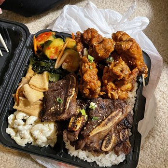 Jin’s Korean BBQ - Kalbi & Soy garlic chicken - Hawaiian Near Me - Spring Valley, Nevada