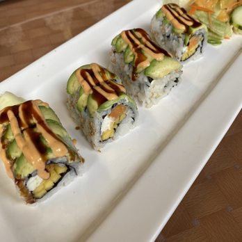 Oishi Japanese Restaurant - Green Dragon Roll - Japanese Near Me - Worcester, Massachusetts Oishi Japanese Restaurant - Green Dragon Roll - Japanese Near Me - Worcester, Massachusetts