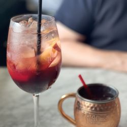 The 05 - Sangria & blackberry Moscow mule