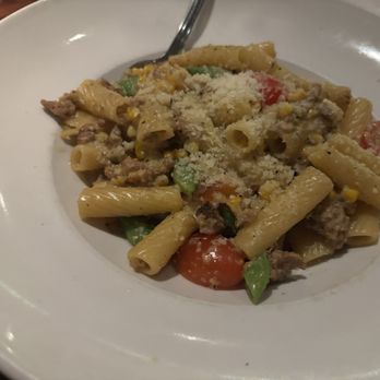 Hazelwood Food and Drinks - Corn and sausage rigatoni the sauce was so light not heavy at all - American Near Me - Bloomington, Minnesota Hazelwood Food and Drinks - Corn and sausage rigatoni the sauce was so light not heavy at all - American Near Me - Bloomington, Minnesota