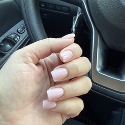 Natural acrylic overlay fill done by Mai! I can't wait to go back once my nails are a bit longer. Natural acrylic overlay fill done by Mai! I can't wait to go back once my nails are a bit longer.