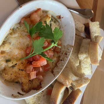 Anthony's HomePort Everett - Dungeness crab spinach and artichoke dip $16 - Seafood Near Me - Everett, Washington