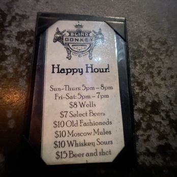 The Blind Donkey - Whiskey Bars Near Me - Long Beach, California