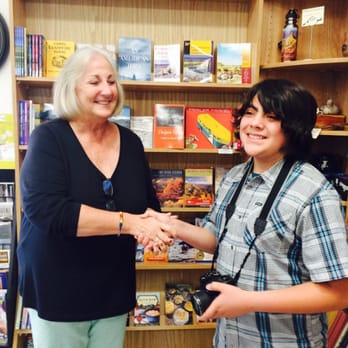 Eastern California Museum - Grandson with museum curator Roberta Harlan. - Museums Near Me - Independence, California Eastern California Museum - Grandson with museum curator Roberta Harlan. - Museums Near Me - Independence, California