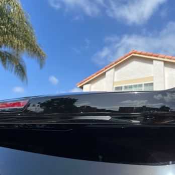 Philip Thearle's Autowerks Collision Center - They replaced the rear top break light and has a scuff there - Auto Repair Near Me - Santee, California