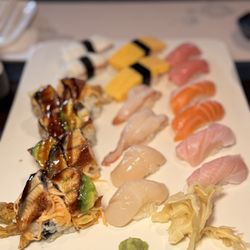 Assorted sushi