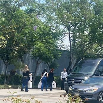 Cedillo Limousines - Girls getting back into van after their shopping spree at the mall. - Limos Near Me - Buena Park, California