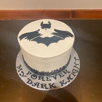 Karen’s Konfections - a cake with a bat on it - Custom Cakes Near Me Karen’s Konfections - a cake with a bat on it - Custom Cakes Near Me