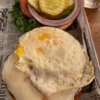 Prohibition Kitchen - Build your own burger with a fried egg - Bars Near Me - St. Augustine, Florida Prohibition Kitchen - Build your own burger with a fried egg - Bars Near Me - St. Augustine, Florida