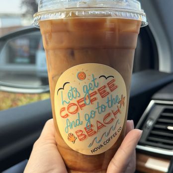 Nova Coffee - Medium iced Americano, SF vanilla - Coffee & Tea Near Me - Arroyo Grande, California Nova Coffee - Medium iced Americano, SF vanilla - Coffee & Tea Near Me - Arroyo Grande, California
