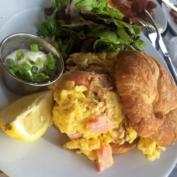 Balan's - Salmon & Egg Croissant - Cocktail Bars Near Me - Miami, Florida