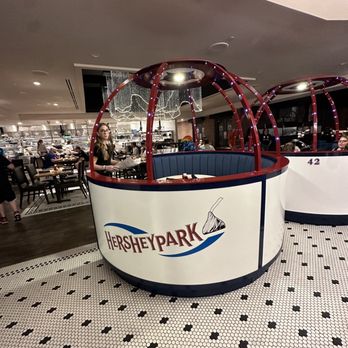 The Chocolatier - Cool booth we got for my son's birthday - New American Near Me - Hershey, Pennsylvania The Chocolatier - Cool booth we got for my son's birthday - New American Near Me - Hershey, Pennsylvania