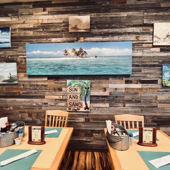 Sun & Sand Cafe - Inside restaurant-- very relaxing - American Near Me - Ormond Beach, Florida