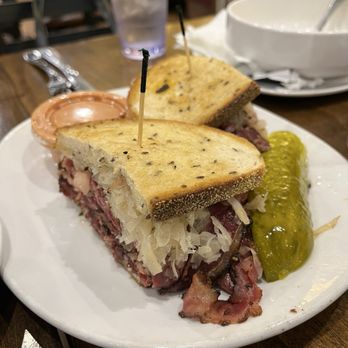 Manhattan Deli Bar & Grille - Half a jumbo reuben - Delis Near Me - Willoughby, Ohio Manhattan Deli Bar & Grille - Half a jumbo reuben - Delis Near Me - Willoughby, Ohio
