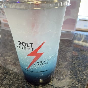 BOLT Drinks and Coffee - Trying something new: Volcano with Blue lotus! Yum! - Cafes Near Me - Angier, North Carolina