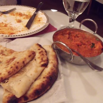India Quality Restaurant - Chicken Tikka Masala and Coconut Naan - Indian Near Me - Boston, Massachusetts