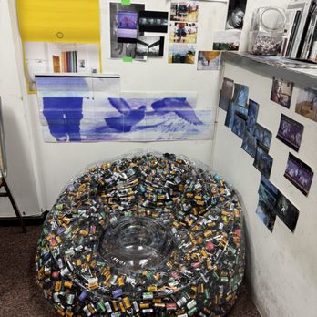 CSW Film Systems - Cool bean bag chair full of film canisters. - Photography Stores & Services Near Me - Chicago, Illinois