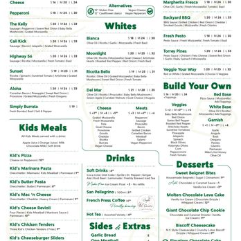Crust & Brew - Menu - Pizza Near Me - San Diego, California Crust & Brew - Menu - Pizza Near Me - San Diego, California