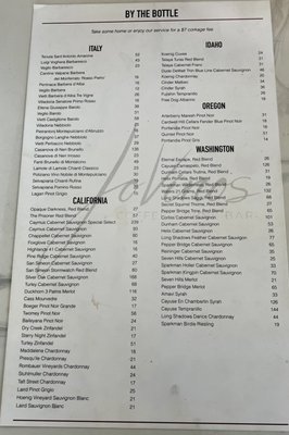 Menu photo 5 JoVinos Eagle, ID Menu photo 5 JoVinos Eagle, ID