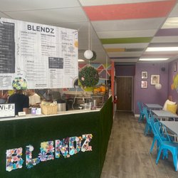 Blendz Smoothie & Juice Bar - Smooth menu