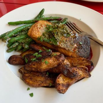 The Hattery Stove & Still - "Crispy skin salmon" - American Near Me - Doylestown, Pennsylvania