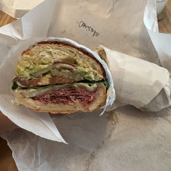 Lou's Cafe - Ami-Cado Sandwich on Dutch - Salad Near Me - San Francisco, California